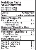 Canticcini Almond Nutrition Facts